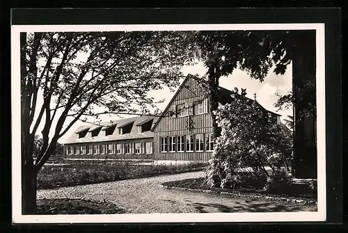 AK Wart /Schwarzwald, Blick auf das Landjahrlager