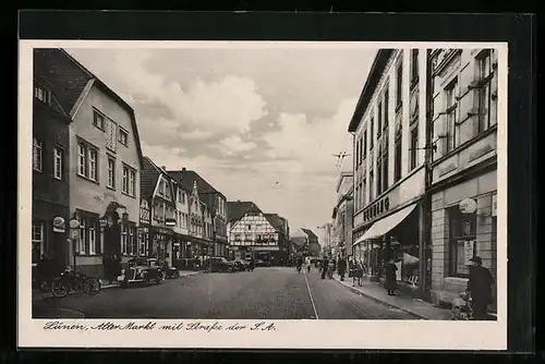 AK Lünen, Alter Markt mit Strasse der S. A.