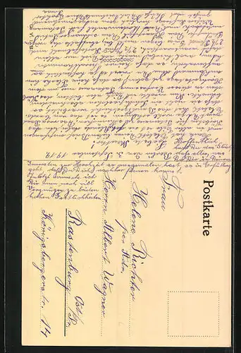 AK Kaiserin Auguste Victoria mit einer Krone