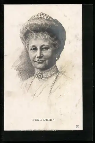 AK Portrait der Kaiserin Auguste Victoria