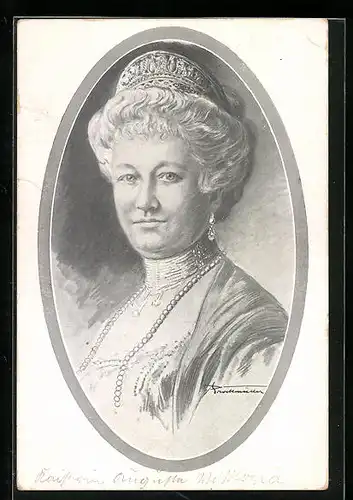 AK Portrait der Kaiserin Auguste Victoria