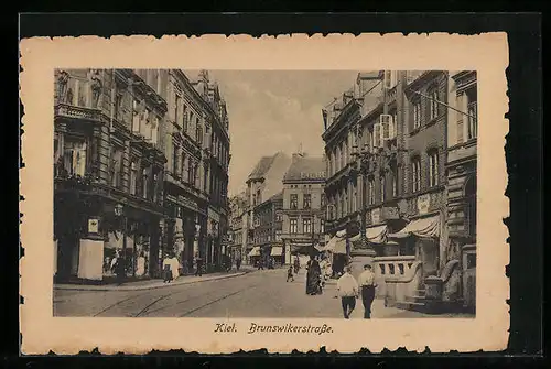 AK Kiel, Geschäfte in der Brunswikerstrasse