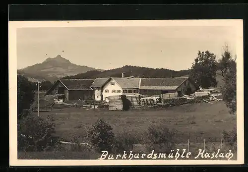 AK Haslach, Ansicht der Burkhardsmühle