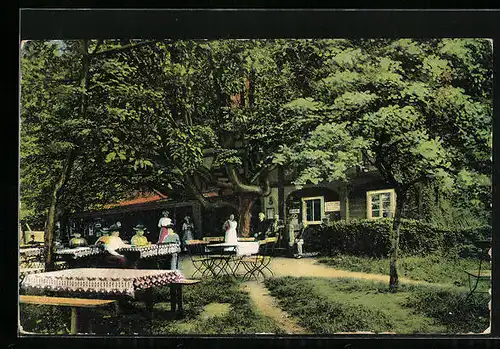 AK Hirschfelde, Gaststätte Forsthaus Burg Rohnau