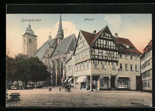 AK Schmalkalden, Blick auf den Altmarkt