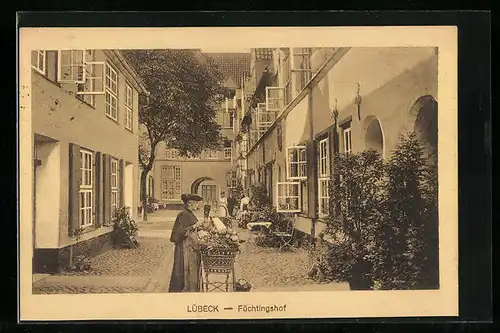 AK Lübeck, Füchtingshof, Glockengiesserstrasse 23