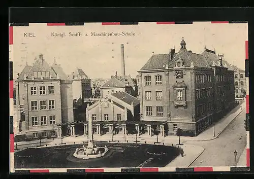 AK Kiel, Königl. Schiff- u. Maschinenbau-Schule