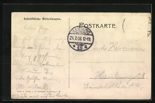 AK Kellenhusen, Gasthaus von Th. Behnke