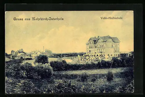 AK Mohrkirch-Osterholz, Parkanlage vor der Volks-Hochschule