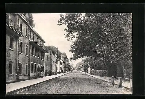 AK Königsfeld, Partie in der Friedrichs-Strasse