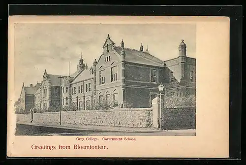AK Bloemfontein, Grey College, Government School