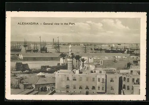 AK Alexandria, General view to the Port