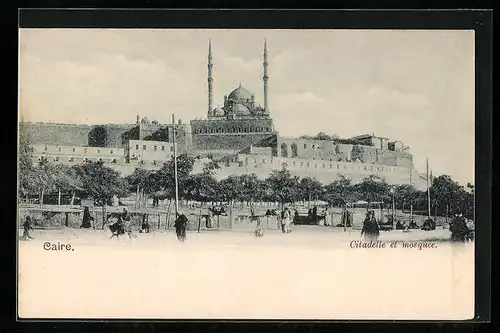 AK Caire, Citadelle et mosquee
