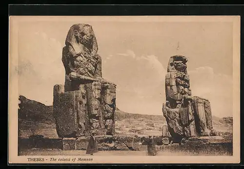 AK Thebes, The colossi of Memnon