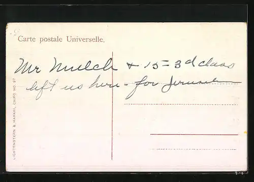 AK Port Said, Hafen mit Schiffen