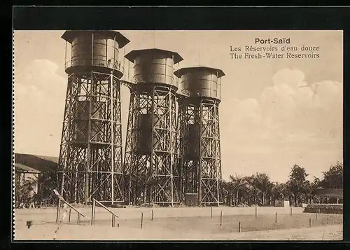 AK Port-Said, The Fresh-Water Reservoirs