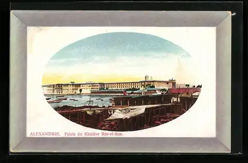AK Alexandrie, Palais du Khedive Ras-el-tine