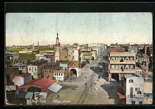 AK Port-Said, Village Arabe