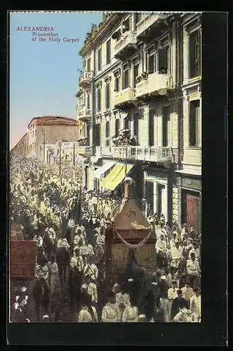 AK Alexandria, Procession of the Holy Carpet