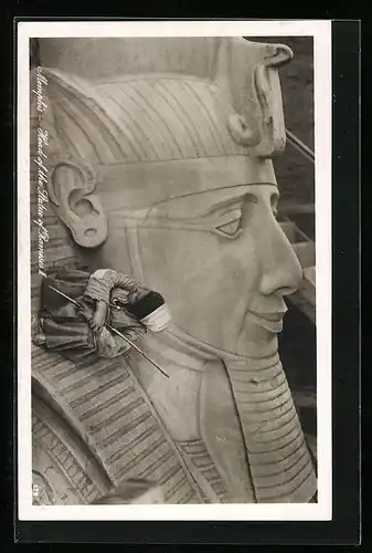 AK Memphis, Head of the Statue of Rameses II