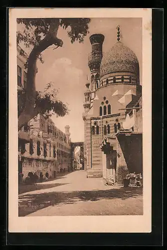 AK Cairo, The mosque Khairbek, blue mosque