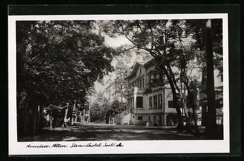 AK Arendsee-Altmark, Strandhotel Seeblick