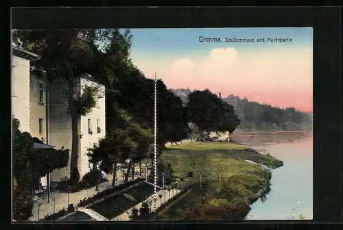 AK Grimma, Schützenhaus und Muldepartie