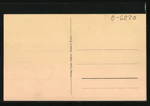 AK Vacha a. Werra, Blick auf das Rathaus