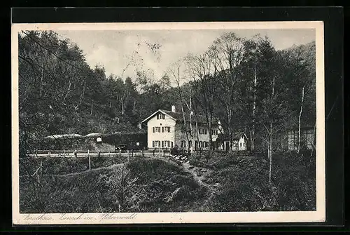 AK Isenach im Pfälzerwald, Blick auf das Forsthaus