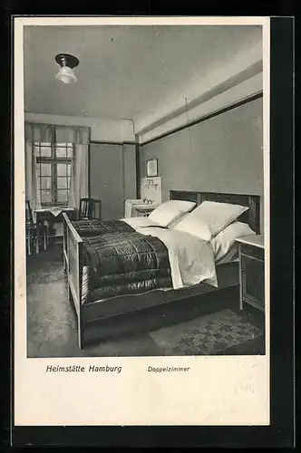 AK Hamburg, Doppelzimmer in der Heimstätte