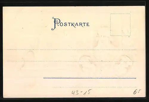 Präge-AK Johannes Gutenberg, Präge-Portrait, Erstes Druckhaus Hof zum Jungen, Festpostkarte Jubiläum 1900
