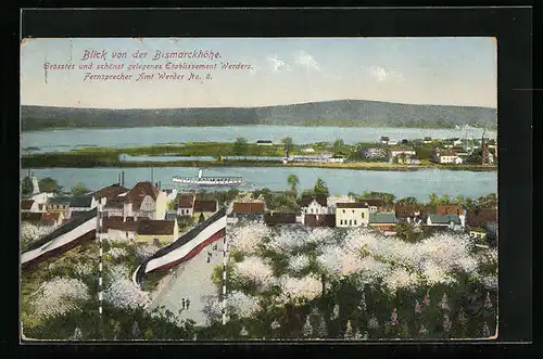 AK Werder, Blick von der Bismarckhöhe