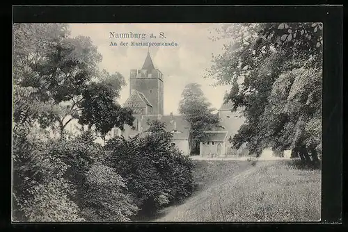 AK Naumburg a. S., An der Marienpromenade