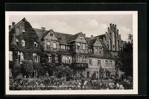 AK Heiligengrabe /Mark, Friedenshorst, Häuserpartie