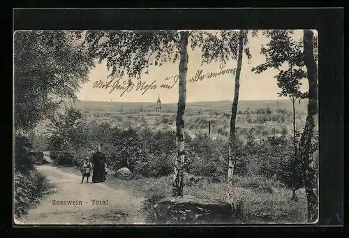 AK Rosswein, Totalansicht, Waldpartie