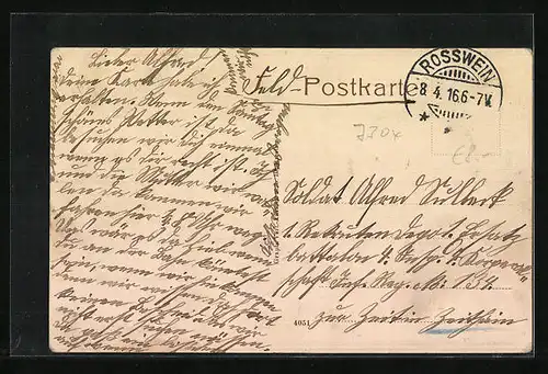 AK Rosswein, Totalansicht, Waldpartie