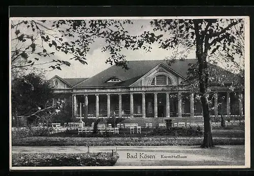 AK Bad Kösen, Kurmittelhaus mit Anlagen
