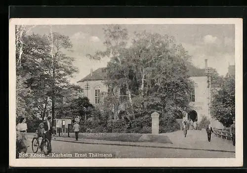 AK Bad Kösen, Kurheim Ernst Thälmann