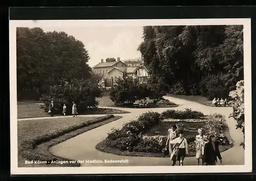 AK Bad Kösen, Anlagen vor der Medizin. Badeanstalt