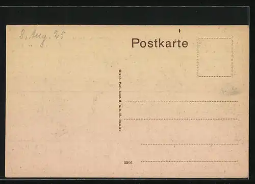 AK Naumburg a. S., Rathaus mit Brunnen