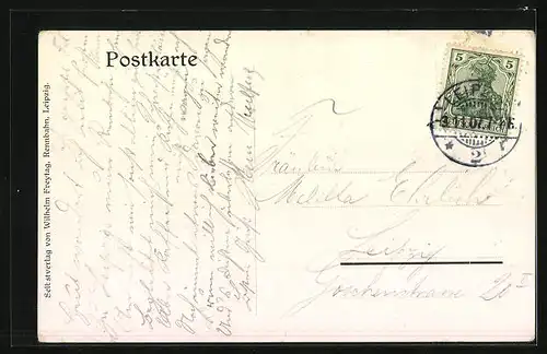 AK Leipzig, Restaurant Rennbahn W. Freytag, Tribüne der Rennbahn mit Publikum