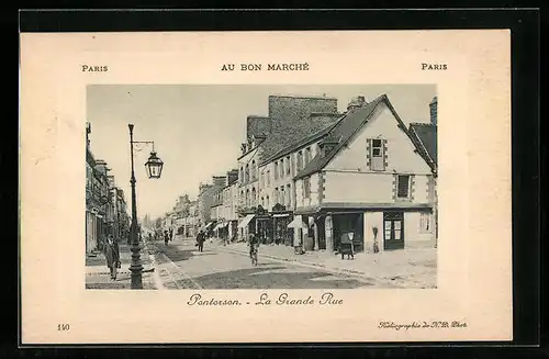AK Pontorson, La Grande Rue