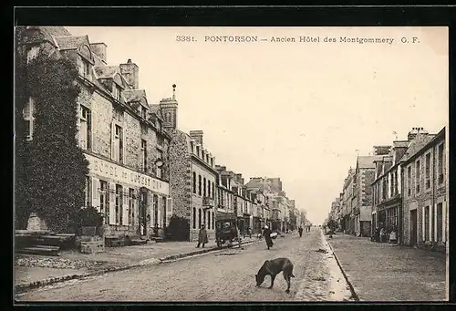 AK Pontorson, Ancien Hotel des Montgommery