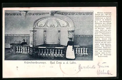 AK Bad Ems a. d. Lahn, Kränchenbrunnen