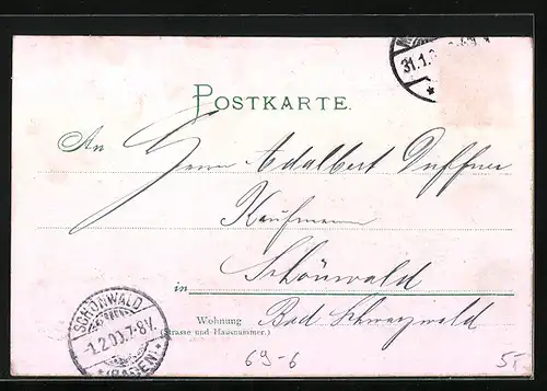 AK Porträt von Sebastian Kneipp