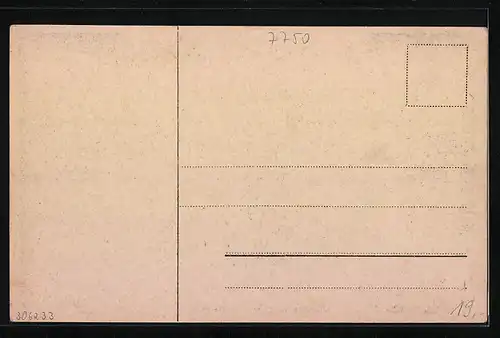 Künstler-AK Konstanz, Einjährig-Freiwilliges, Ob. Realschule, 1919