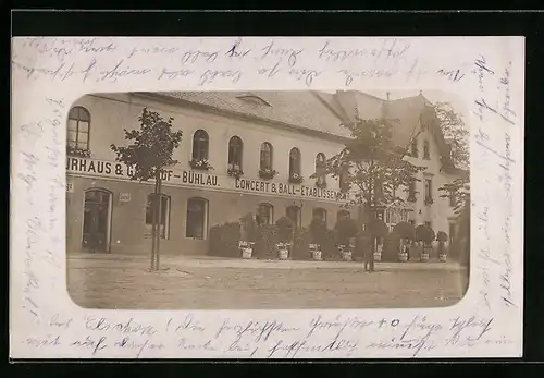 AK Bühlau, Concert & Ball-Etablissement