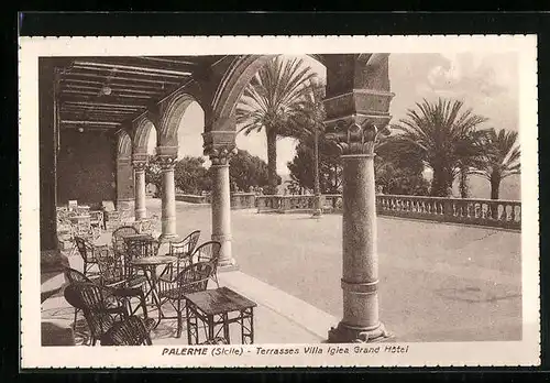 AK Palermo, Terrasses Villa Igiea Grand Hôtel
