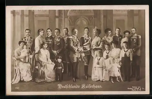 AK Deutschlands Kaiserhaus, Kaiserin Auguste Victoria Königin von Preussen