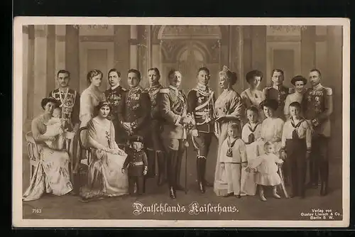 AK Deutschlands Kaiserhaus, Kaiserin Auguste Victoria Königin von Preussen